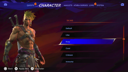 Prince of Persia The Lost Crown - All Skins and Outfits Rosy