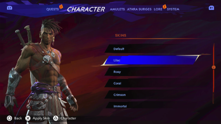 Prince of Persia The Lost Crown - All Skins and Outfits Lilac