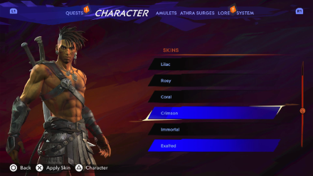 Prince of Persia The Lost Crown - All Skins and Outfits Crimson