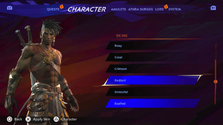 Prince of Persia The Lost Crown - All Skins and Outfits Radiant