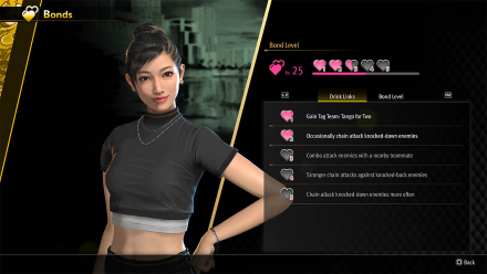 Like a Dragon Infinite Wealth - Skill Inheritance slots