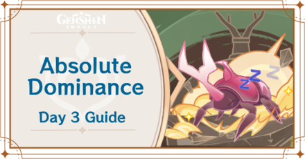 Genshin Impact - Absolute Dominance - Contestant with Super OP Gear Guide