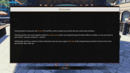 Infinite Wealth - Food Effects