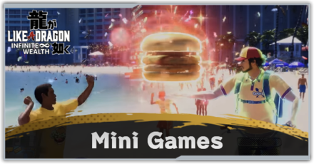 Infinite Wealth - Minigames List