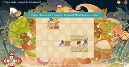 Genshin Impact - Paper Shadows A-Foraging