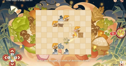 Genshin Impact - Paper Shadows A-Foraging Gameplay