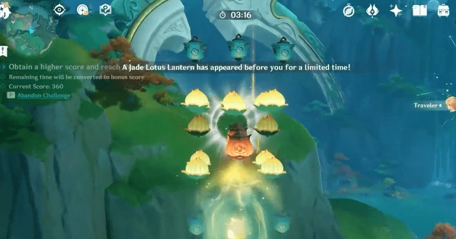 Genshin Impact - Iridescent Cloud-Striding Event