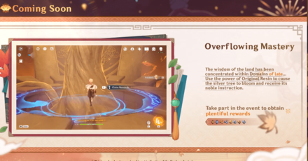 Genshin Impact Overflowing Master 4.4