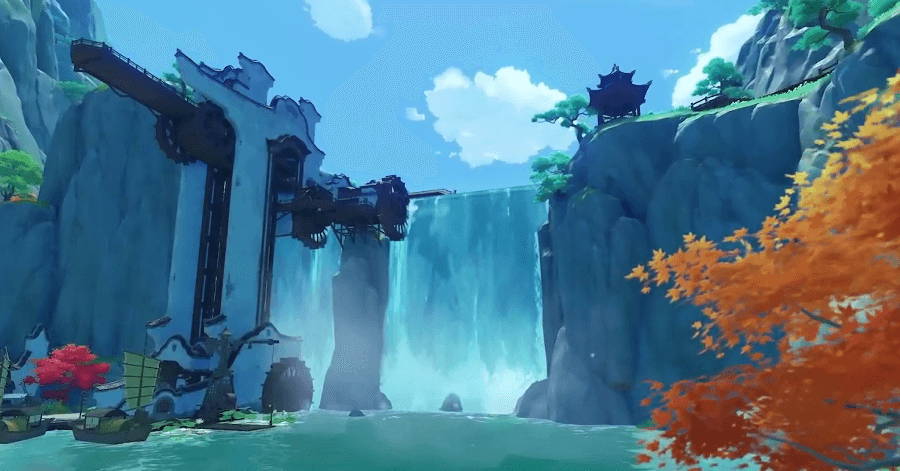 Genshin Impact Chenyu Vale Map Guide and Release Date - Places and Locations - Yilong Wharf