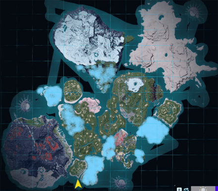 90 Mammorest Night Habitat Map