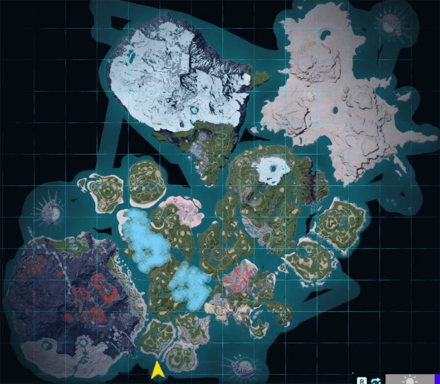86 Broncherry Night Habitat Map