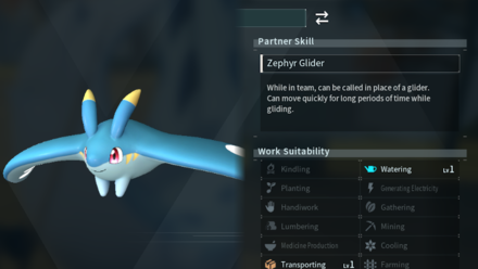Palworld - Glider Speed and Efficiency