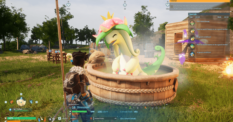 Palworld - Build a Hot Spring