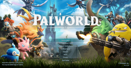 Palworld - Title Screen