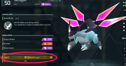 Palworld - Legendary Pal Passive Skill