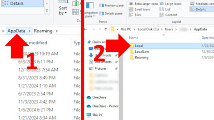 Palworld - Access the Appdata-Local folder