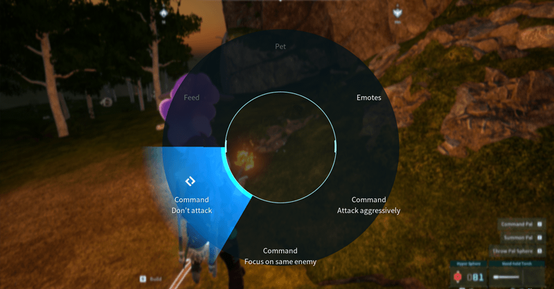 Palworld - Command Daedream to Not Attack