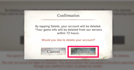 delete the account finally.png