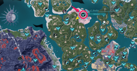 Palworld - Anubis Map Location