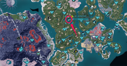 Palworld - Jormuntide Map Location
