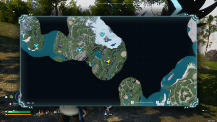 Palworld - Coal Farm Base Map Location