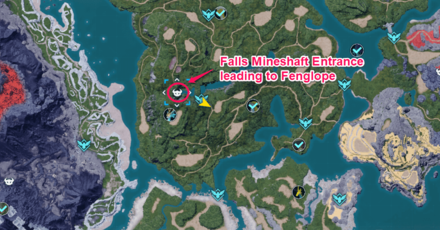 Palworld - Fenglope Map Location