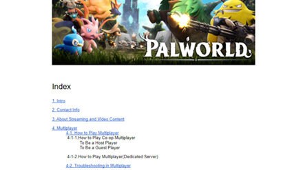 Palworld - English QA