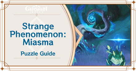 Genshin Impact Strange Phenomenon Miasma How to Solve and Release Date