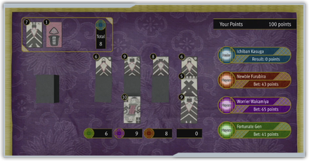 Oicho-kabu Mini Game