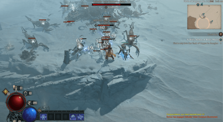 Diablo 4 - Arcane Tremor Leveling