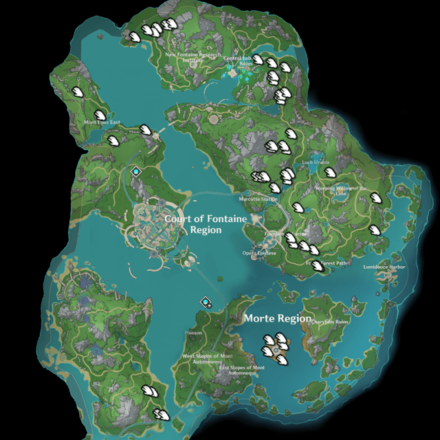 Genshin - Berries in Fontaine