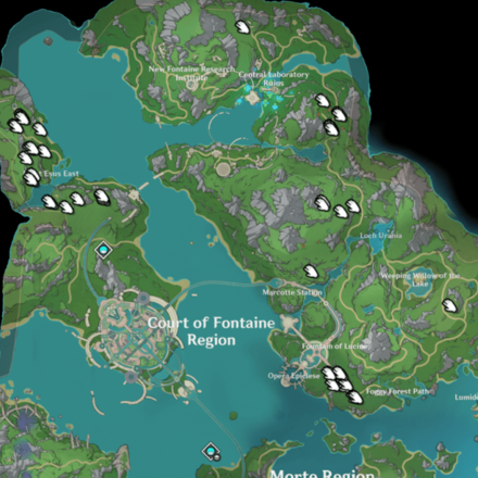 Genshin - Pinecones in Fontaine