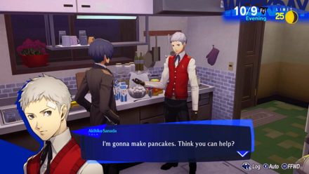 Persona 3 Reload - Cooking with Dormmates