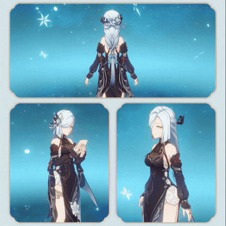 Shenhe Skin (Different Angles)