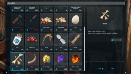 Palworld - Bones for Sale