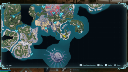 Palworld - Special Gumoss Map