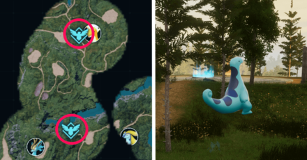 Palworld - Relaxaurus Location