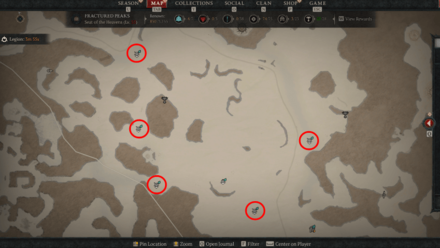 Diablo 4 - Obelisks Locations