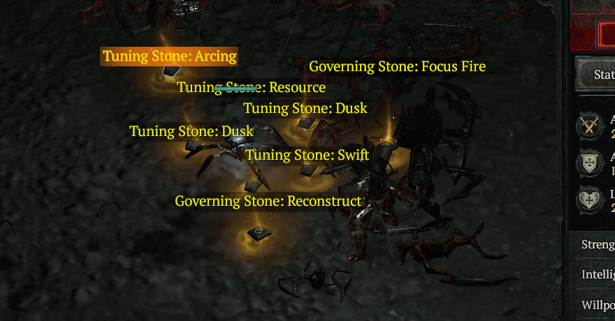 D4 Season 3 - Governing and Tuning Stone Duplicates