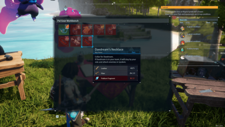 Palworld - Pal Gear Workbench