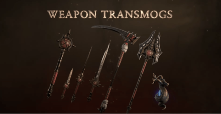 Diablo 4- Weapon Cosmetics
