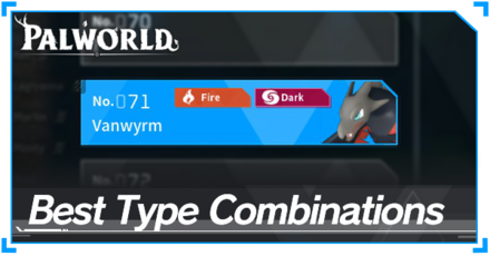 Palworld - Best Type Combinations