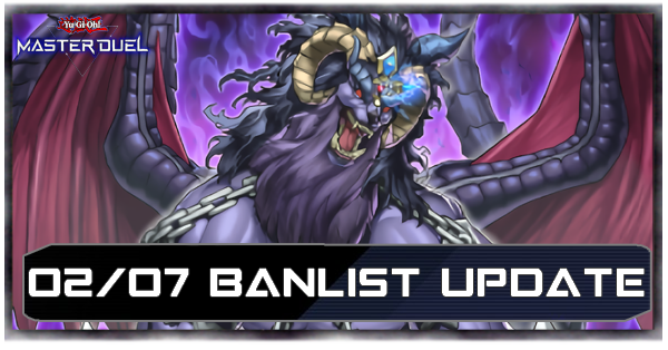 Master Duel - February 7th 2024 Banlist Update Top Image
