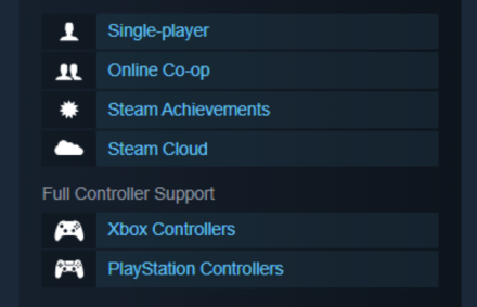 Full Controller Support