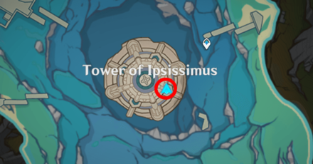 Genshin - Radiant Spincrystal 119 Map