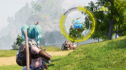 Palworld - Catching with a Pal Sphere.PNG