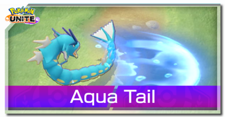 Pokemon UNITE -Aqua Tail (Gyarados) Banner.png