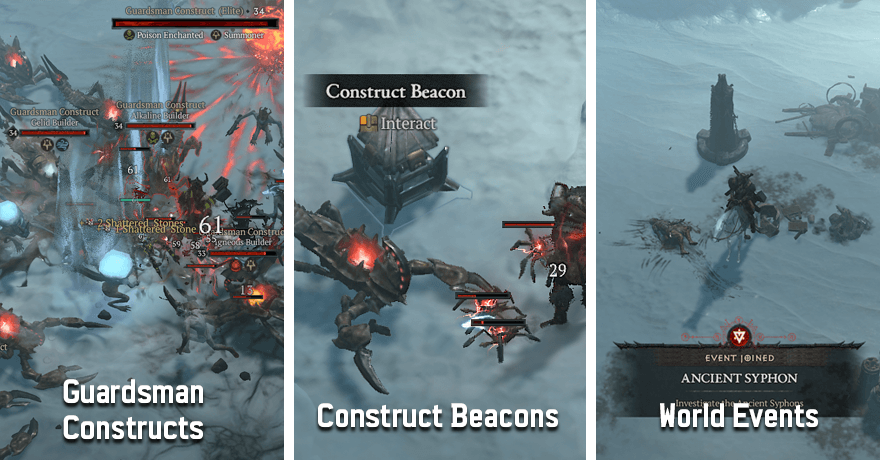 D4 Season 3 - Arcane Tremor Events