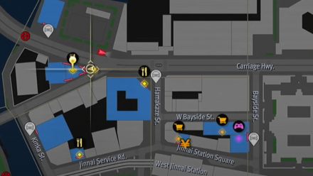 Like a Dragon Infinite Wealth - Cafe Brave Map Image