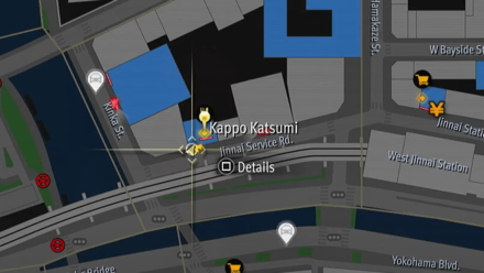 Like a Dragon Infinite Wealth - Kappo Katsumi Map Image